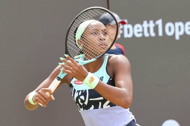 DEU, GER, bett1open, 17 06 2022, Rot Weiss Tennisanlage, Steffi Graf Stadium, Berlin, DEU, GER, bett1open, in picture 7 Coco GAUFF USA Foto Juergen Engler nordphoto GmbH JuergenxEngler nph00076