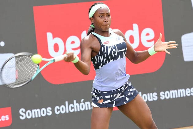 DEU, GER, bett1open, 17 06 2022, Rot Weiss Tennisanlage, Steffi Graf Stadium, Berlin, DEU, GER, bett1open, in picture 7 Coco GAUFF USA Foto Juergen Engler nordphoto GmbH JuergenxEngler nph00076