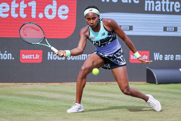 Coco GAUFF USA, bett1open WTA 500, Berlin, LTTC Rot Weiß , 17 06 2022, Copyright: xClaudioxGärtnerx