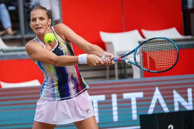 Karolina PLISKOVA CZE, bett1open WTA 500, Berlin, LTTC Rot Weiß , 17 06 2022, Copyright: xClaudioxGärtnerx