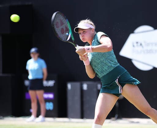 TENNIS - WTA, Tennis Damen Rothesay Classic Birmingham 2022 BIRMINGHAM,ENGLAND,17.JUN.22 - TENNIS - WTA Tour, Rothesay Classic Birmingham. Image shows Dayana Yastremska (UKR).  GEPAxpictures xAlanxGrieves