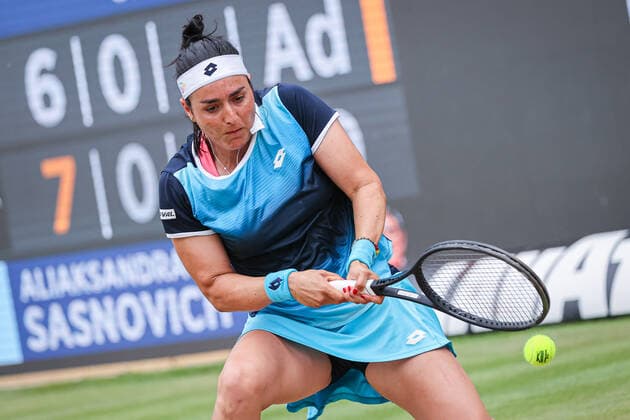 Ons JABEUR TUN, bett1open WTA 500, Berlin, LTTC Rot Weiß , 17 06 2022, Copyright: xClaudioxGärtnerx