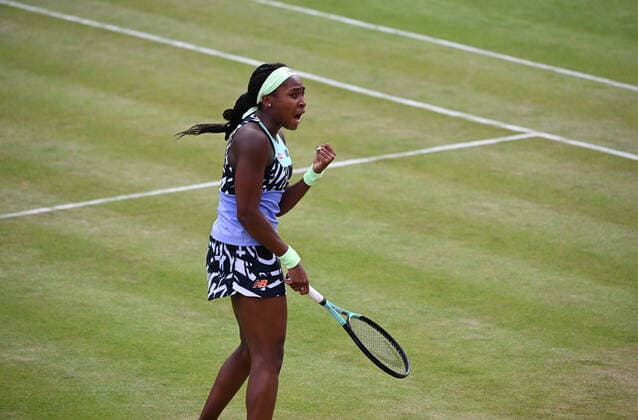 2022 WTA bett1open , Berlin Coco Gauff USA Photo Paul Zimmer Sportfoto Zimmer