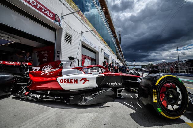 77 BOTTAS Valtteri (fin), Alfa Romeo F1 Team ORLEN C42, action during the Formula 1 AWS Grand Prix du Canada 2022, 9th round of the 2022 FIA Formula One World Championship, WM, Weltmeisterschaft on the Circuit Gilles Villeneuve, from June 17 to 19, 2022 in Montreal, Canada - F1 - CANADIAN GRAND PRIX 2022 DPPI Panoramic  GOOD0026