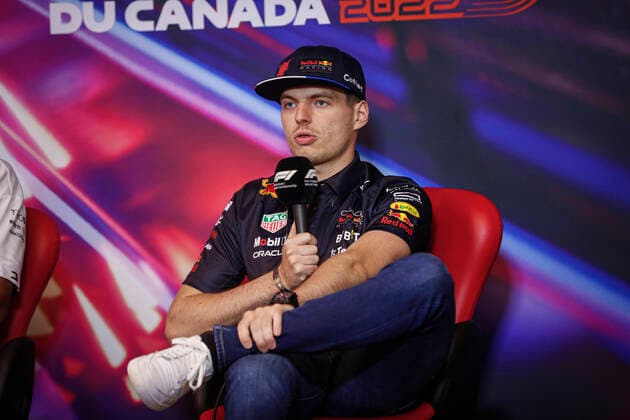 1 Max Verstappen NLD, Oracle Red Bull Racing , F1 Grand Prix of Canada at Circuit Gilles Villeneuve on June 17, 2022 in Montreal, Canada Photo by HOCH ZWEI Montreal Canada