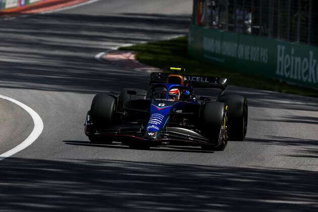 6 Nicholas Latifi CAN, Williams Racing , F1 Grand Prix of Canada at Circuit Gilles Villeneuve on June 17, 2022 in Montreal, Canada Photo by HOCH ZWEI Montreal Canada