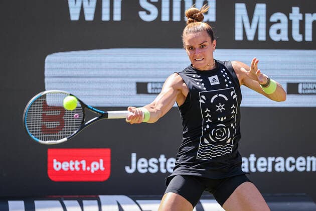 Maria SAKKARI GRE, bett1open WTA 500, Berlin, LTTC Rot Weiß , 18 06 2022, Copyright: xClaudioxGärtnerx