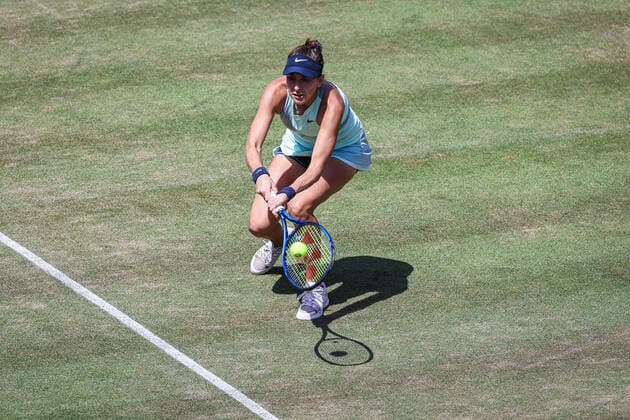 Belinda BENCIC SUI, bett1open WTA 500, Berlin, LTTC Rot Weiß , 18 06 2022, Copyright: xClaudioxGärtnerx