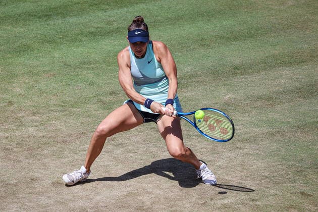 Belinda BENCIC SUI, bett1open WTA 500, Berlin, LTTC Rot Weiß , 18 06 2022, Copyright: xClaudioxGärtnerx