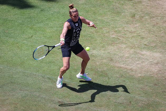 Maria SAKKARI GRE, bett1open WTA 500, Berlin, LTTC Rot Weiß , 18 06 2022, Copyright: xClaudioxGärtnerx