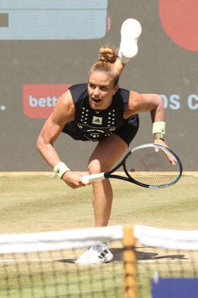 DEU, Tennis, Bett1 Open, 18 06 2022, Rot Weiss Tennisanlage, Berlin, DEU, Tennis, Bett1 Open, in picture ladies singles 2 Maria SAKKARI GRE Foto Juergen Engler nordphoto GmbH JuergenxEngler nph00076
