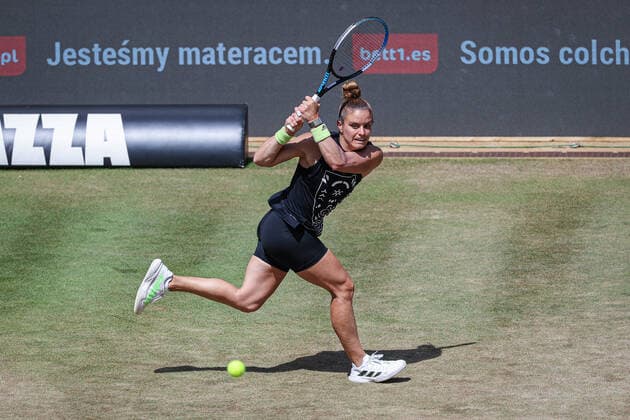 Maria SAKKARI GRE, bett1open WTA 500, Berlin, LTTC Rot Weiß , 18 06 2022, Copyright: xClaudioxGärtnerx