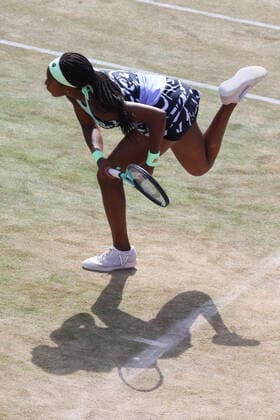 DEU, Tennis, Bett1 Open, 18 06 2022, Rot Weiss Tennisanlage, Berlin, DEU, Tennis, Bett1 Open, in picture ladies 7 Coco GAUFF USA Foto Juergen Engler nordphoto GmbH JuergenxEngler nph00076