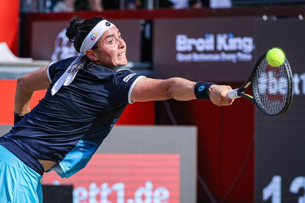 Ons JABEUR TUN, bett1open WTA 500, Berlin, LTTC Rot Weiß , 18 06 2022, Copyright: xClaudioxGärtnerx