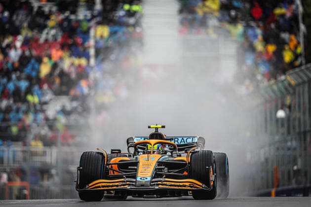 04 NORRIS Lando (gbr), McLaren F1 Team MCL36, action during the Formula 1 AWS Grand Prix du Canada 2022, 9th round of the 2022 FIA Formula One World Championship, WM, Weltmeisterschaft on the Circuit Gilles Villeneuve, from June 17 to 19, 2022 in Montreal, Canada - F1 - CANADIAN GRAND PRIX 2022 DPPI Panoramic  GOOD1177