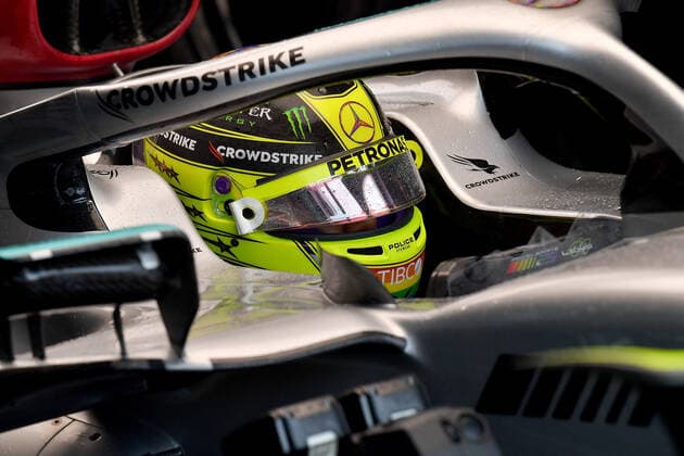 18 06 2022, Circuit Gilles Villeneuve, Montreal, FORMULA 1 AWS GRAND PRIX DU CANADA 2022 , in picture Lewis Hamilton GBR , Mercedes AMG Petronas Formula One Team Foto EU Images Montreal Circuit Gilles Villeneuve Quebec Canada  eu-images-506