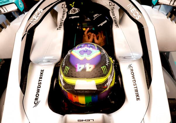 44 Lewis Hamilton GBR, Mercedes AMG Petronas F1 Team , F1 Grand Prix of Canada at Circuit Gilles Villeneuve on June 18, 2022 in Montreal, Canada Photo by HOCH ZWEI Montreal Canada