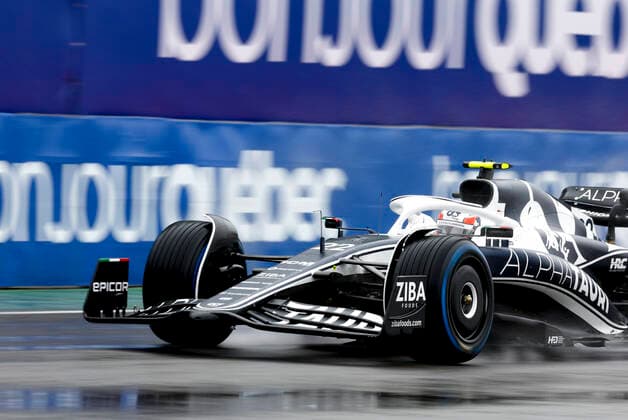 22 Yuki Tsunoda JPN, Scuderia AlphaTauri , F1 Grand Prix of Canada at Circuit Gilles Villeneuve on June 18, 2022 in Montreal, Canada Photo by HOCH ZWEI Montreal Canada