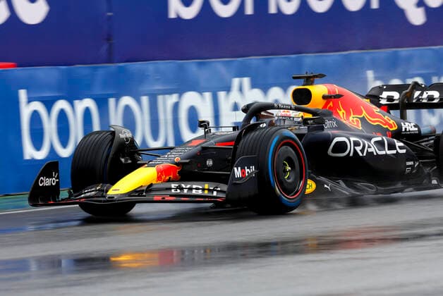 1 Max Verstappen NLD, Oracle Red Bull Racing , F1 Grand Prix of Canada at Circuit Gilles Villeneuve on June 18, 2022 in Montreal, Canada Photo by HOCH ZWEI Montreal Canada