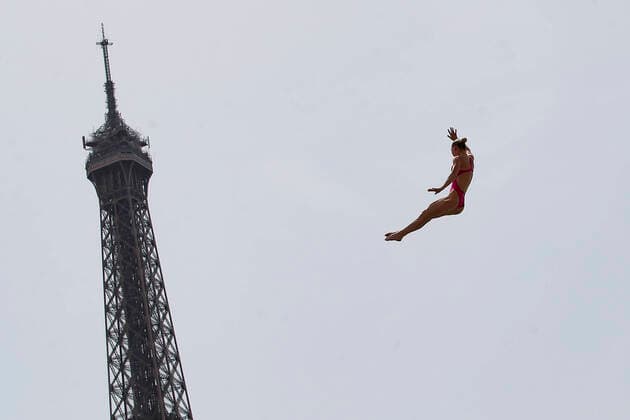 Red Bull Cliff Diving : Red Bull Cliff Diving - Paris - 18 06 2022 MichaelBaucher Panoramic 