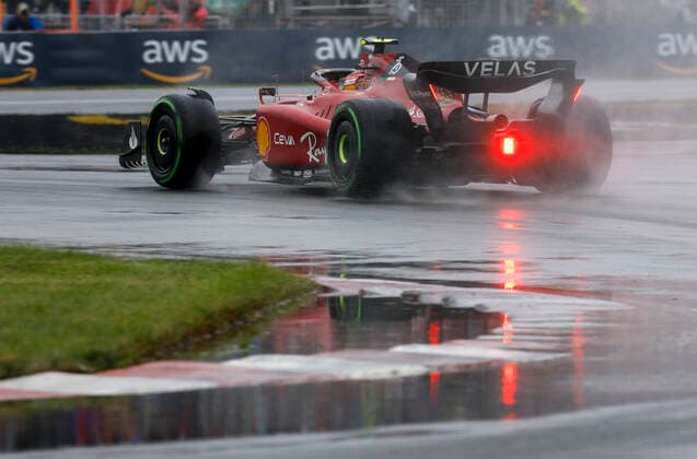55 Carlos Sainz ESP, Scuderia Ferrari , F1 Grand Prix of Canada at Circuit Gilles Villeneuve on June 18, 2022 in Montreal, Canada Photo by HOCH ZWEI Montreal Canada