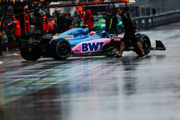 31 OCON Esteban (fra), Alpine F1 Team A522, action during the Formula 1 AWS Grand Prix du Canada 2022, 9th round of the 2022 FIA Formula One World Championship, WM, Weltmeisterschaft on the Circuit Gilles Villeneuve, from June 17 to 19, 2022 in Montreal, Canada - F1 - CANADIAN GRAND PRIX 2022 DPPI Panoramic  20220618_GOOD2821