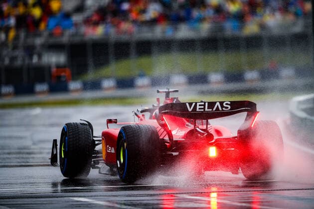 16 LECLERC Charles (mco), Scuderia Ferrari F1-75, action during the Formula 1 AWS Grand Prix du Canada 2022, 9th round of the 2022 FIA Formula One World Championship, WM, Weltmeisterschaft on the Circuit Gilles Villeneuve, from June 17 to 19, 2022 in Montreal, Canada - F1 - CANADIAN GRAND PRIX 2022 DPPI Panoramic  00122022__V2_3759