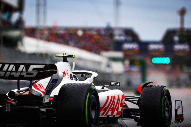 47 SCHUMACHER Mick (ger), Haas F1 Team VF-22 Ferrari, action during the Formula 1 AWS Grand Prix du Canada 2022, 9th round of the 2022 FIA Formula One World Championship, WM, Weltmeisterschaft on the Circuit Gilles Villeneuve, from June 17 to 19, 2022 in Montreal, Canada - F1 - CANADIAN GRAND PRIX 2022 DPPI Panoramic  00122022__V2_5417