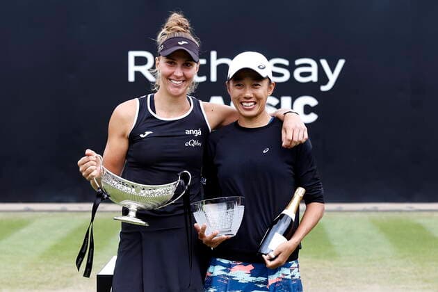 Tennis, WTA Tournament Birmingham, Final, Beatriz Haddad Maia - Shuai Zhang