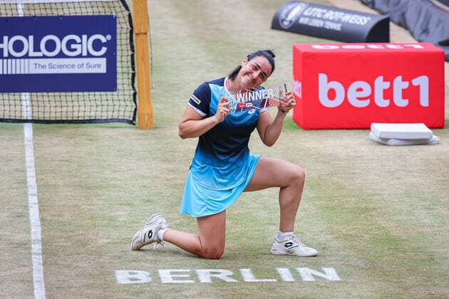 Winner of bett1open 2022 Ons JABEUR TUN, bett1open WTA 500, Berlin, LTTC Rot Weiß , 19 06 2022, Copyright: xClaudioxGärtnerx
