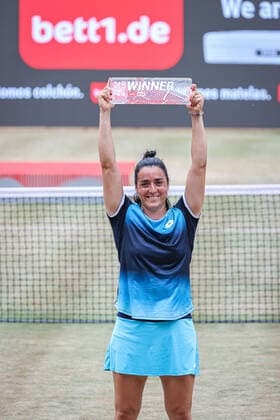 Winner of bett1open 2022 Ons JABEUR TUN, bett1open WTA 500, Berlin, LTTC Rot Weiß , 19 06 2022, Copyright: xClaudioxGärtnerx