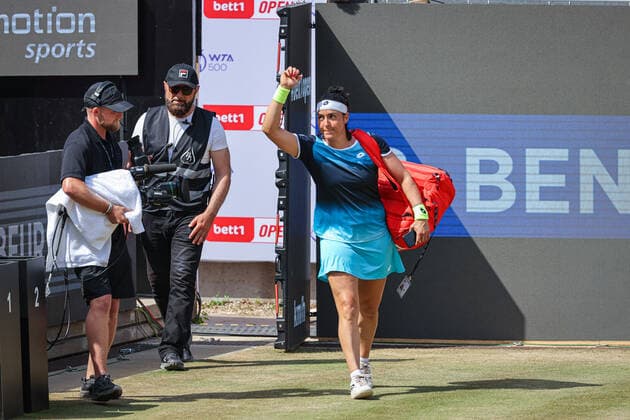 Ons JABEUR TUN, bett1open WTA 500, Berlin, LTTC Rot Weiß , 19 06 2022, Copyright: xClaudioxGärtnerx