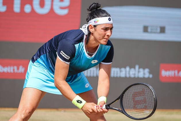 Ons JABEUR TUN, bett1open WTA 500, Berlin, LTTC Rot Weiß , 19 06 2022, Copyright: xClaudioxGärtnerx