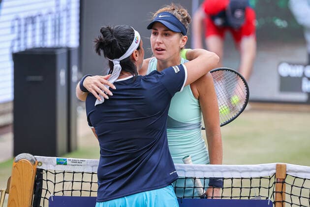 Tennis, WTA Tournament in Berlin, Ons Jabeur defeats Belinda Bencic