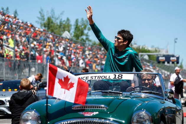 18 Lance Stroll CAN, Aston Martin Aramco Cognizant F1 Team , F1 Grand Prix of Canada at Circuit Gilles Villeneuve on June 19, 2022 in Montreal, Canada Photo by HOCH ZWEI Montreal Canada