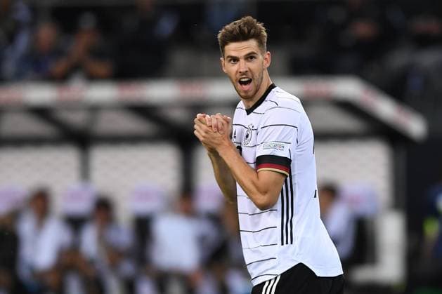 Soccer UEFA Nations League Germany Italy on 14 06 2022 at Borussia Park in Mönchengladbach Anton Stach Germany DFB regulations prohibit any use of photographs as image sequences and or quasi video xHDx