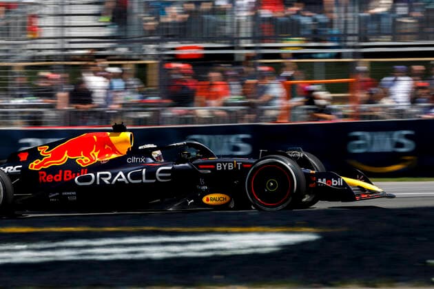 1 Max Verstappen NLD, Oracle Red Bull Racing , F1 Grand Prix of Canada at Circuit Gilles Villeneuve on June 19, 2022 in Montreal, Canada Photo by HOCH ZWEI Montreal Canada