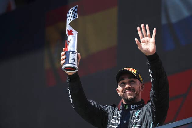 44 Lewis Hamilton GBR, Mercedes AMG Petronas F1 Team , F1 Grand Prix of Canada at Circuit Gilles Villeneuve on June 19, 2022 in Montreal, Canada Photo by HOCH ZWEI Montreal Canada