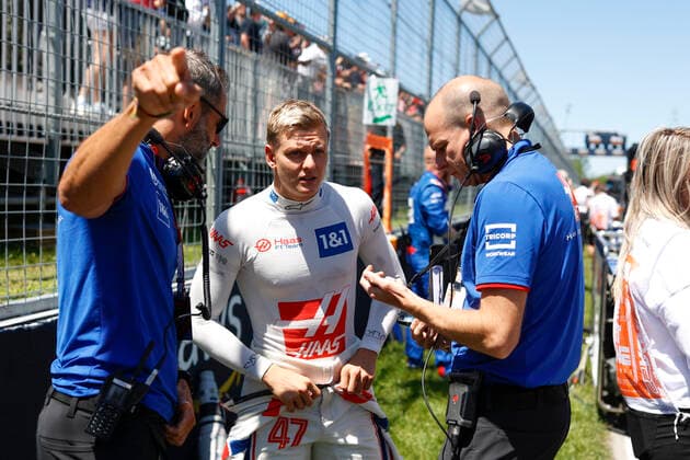 47 Mick Schumacher DEU, Haas F1 Team , F1 Grand Prix of Canada at Circuit Gilles Villeneuve on June 19, 2022 in Montreal, Canada Photo by HOCH ZWEI Montreal Canada