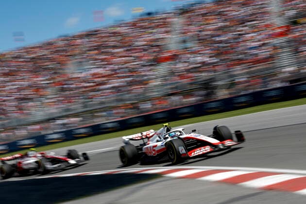 47 Mick Schumacher DEU, Haas F1 Team , F1 Grand Prix of Canada at Circuit Gilles Villeneuve on June 19, 2022 in Montreal, Canada Photo by HOCH ZWEI Montreal Canada