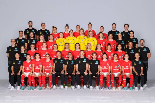 Football, Women, European Championship Squad 2022, National Team Austria