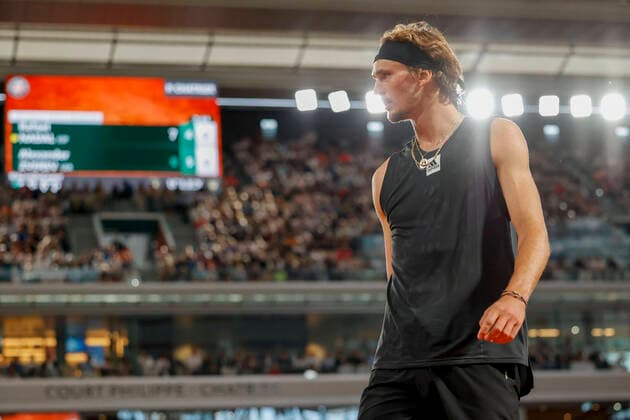 French Open 2022, Alexander Zverev Tennis French Open 2022 Grand Slam ATP WTA ITF Roland Garros Paris France 3 June 2022 Copyright: xJuergenxHasenkopfx
