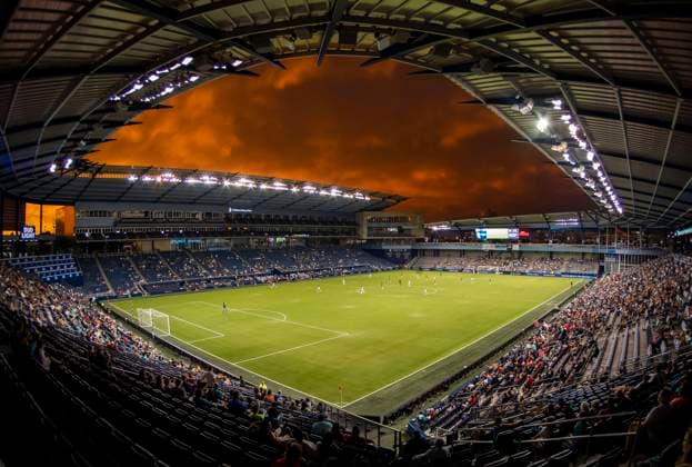 Football, Copa America 2024, sports facilities, Childrens Mercy Park in Kansas City