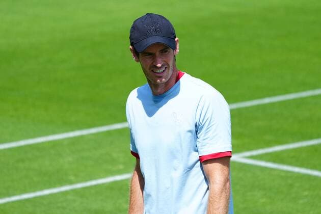 Mandatory Credit: Photo by Javier Garcia Shutterstock (12994278v) Andy Murray Wimbledon Tennis Championship Practice and Previews, The All England Lawn Tennis and Croquet Club, London, UK - 21 Jun 2022 Wimbledon Tennis Championship Practice and Previews, The All England Lawn Tennis and Croquet Club, London, UK - 21 Jun 2022  Copyright: xJavierxGarcia Shutterstockx 12994278v