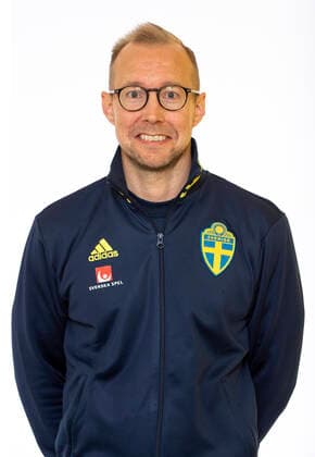 220621Analyst Anders Wasserman poses for a portrait during a photo shoot with the Swedish U23 womens national football team on June 21, 2022 in Helsingborg,  Copyright: MATHILDAxAHLBERG BB220621BB117