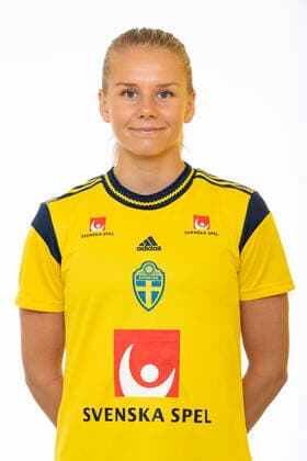 220621 Nellie Lilja poses for a portrait during a photo shoot with the Swedish U23 womens national football team on June 21, 2022 in Helsingborg,  Copyright: MATHILDAxAHLBERG BB220621BB140