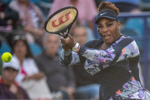 Tennis, WTA Tournament in Eastbourne, Comeback of Serena Williams in Doubles with Ons Jabeur