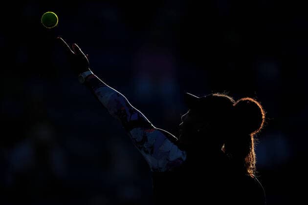 Sport Bilder des Tages Serena Williams of USA during the QF Women?s doubles match during the Rothersay International Eastbourne Tennis Tournament 2022 at Devonshire Park, Eastbourne, England on the 22 June 2022. Copyright: xAndyxRowlandx PMI-5007-0019