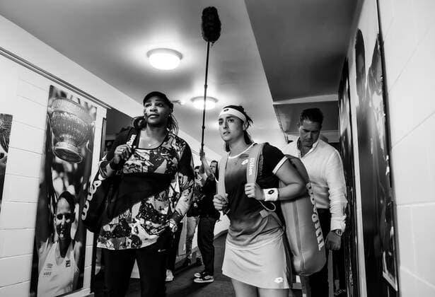 June 22, 2022, Eastbourne, GREAT BRITAIN: Serena Williams of the United States before the second round of doubles at the 2022 Rothesay International WTA, Tennis Damen 500 tennis tournament Eastbourne GREAT BRITAIN - ZUMAa181 20220622_zaa_a181_086 Copyright: xRobxPrangex