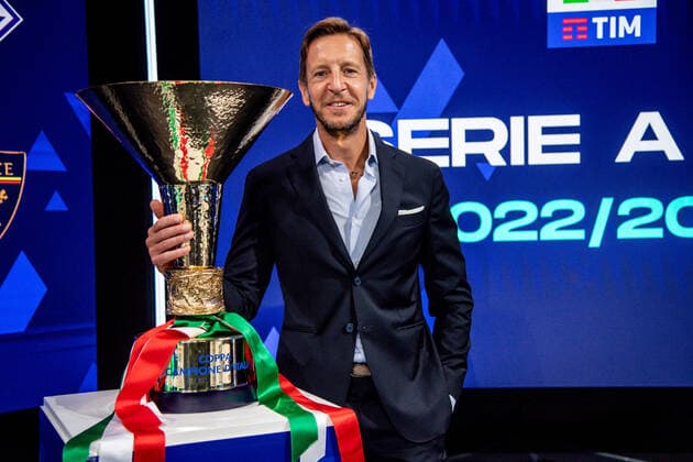 Foto Claudio Furlan LaPresse 24 Giugno 2022 Milano (Italia) Presentazione Calendari campionato Lega Serie A 2022 - 2023 Nella foto: Massimo Ambrosini  Copyright: xClaudioxFurlan LaPressex